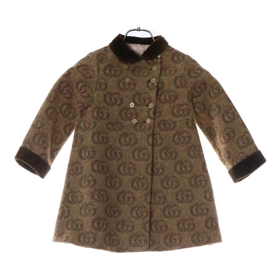 GUCCI（グッチ） ×ANGELA LYNNE GG 総柄 ジャガード ウール ジャケット