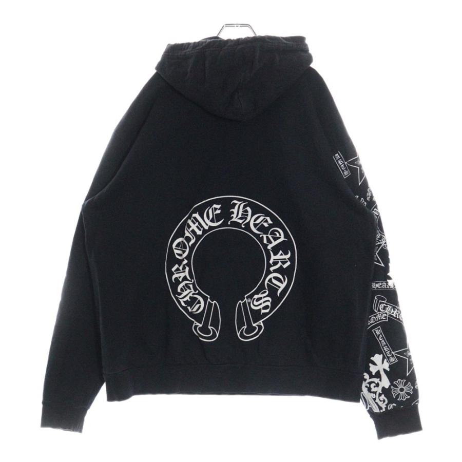 CHROME HEARTS（クロムハーツ） STENCIL HOODIE スリーブマルチロゴ 