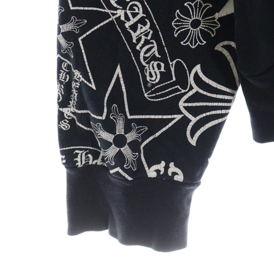 CHROME HEARTS（クロムハーツ） STENCIL HOODIE スリーブマルチロゴ 