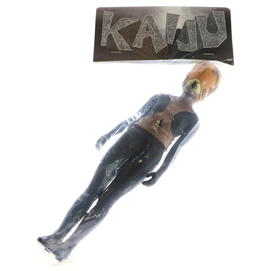 MARMIT 2007 KAIJU ピット星人 ソフビ フィギュア 人形 ブラック