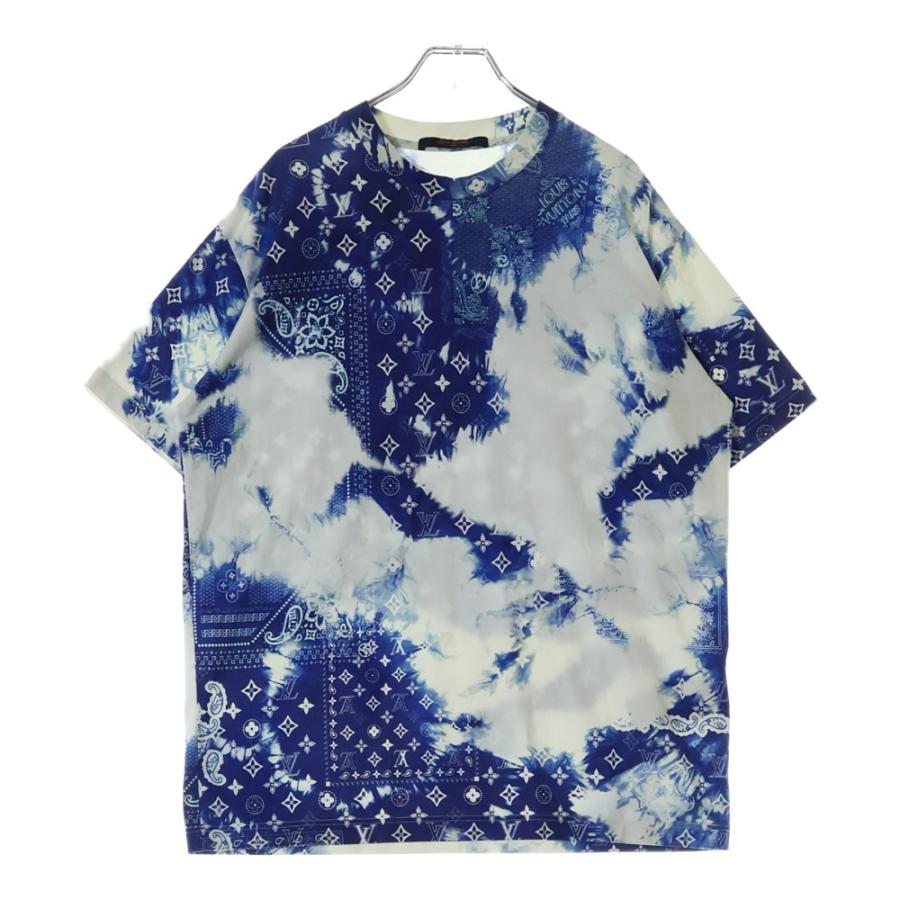 正規 LOUIS VUITTON ルイ ヴィトン バンダナ ダミエ Tシャツ