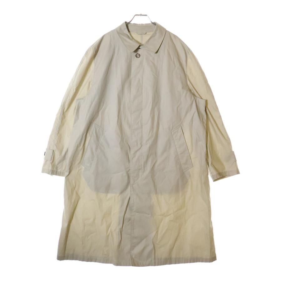 HERNO（ヘルノ） コットン ロング ステンカラーコート ベージュ