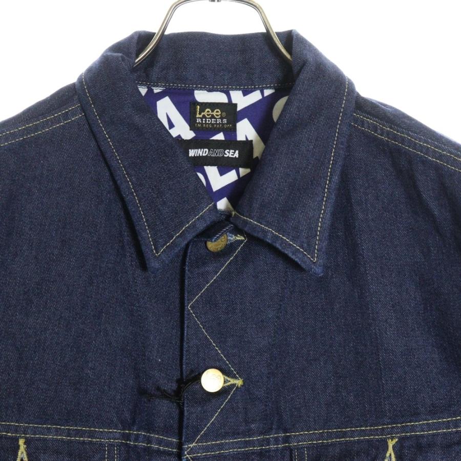 WIND AND SEA（ウィンダンシー） ×Lee 101J Denim JKT リー ロゴパッチ