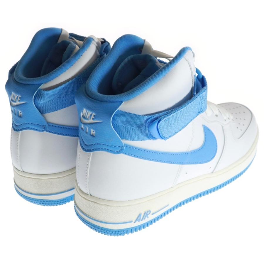 NIKE（ナイキ） WMNS AIR FORCE 1 HIGH OG QS WHITE UNIVERSITY BLUE 