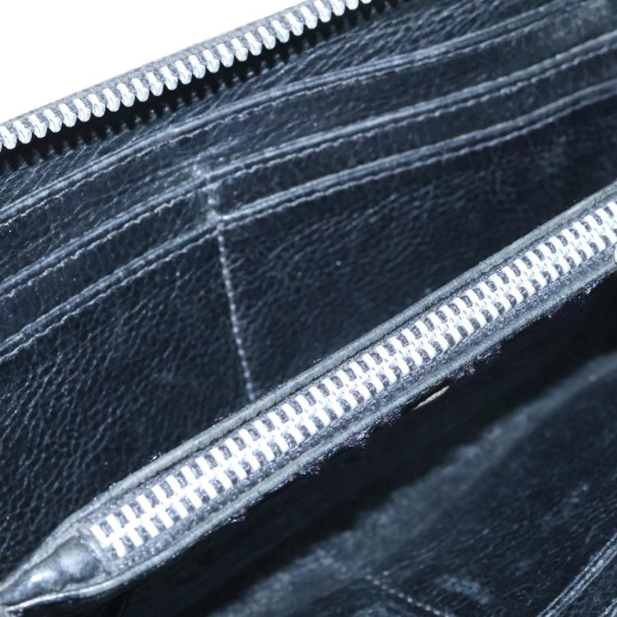 ゴ*マ様 クロムハーツ REC F ZIP 3セメタリー クロスパッチ 長財布 美品□CHROME HEARTS クロムハーツ REC F ZIP レザー 3セメタリー