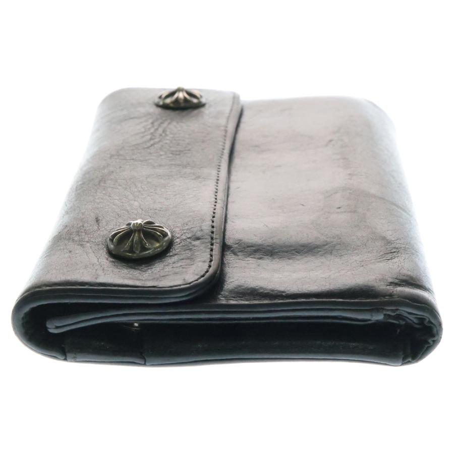 CHROME HEARTS（クロムハーツ） WAVE ウェーブ レザーウォレット 財布