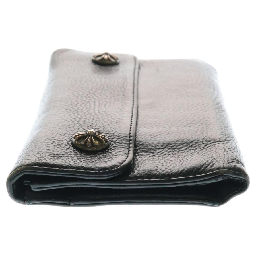 CHROME HEARTS（クロムハーツ） WAVE ウェーブ レザーウォレット 財布