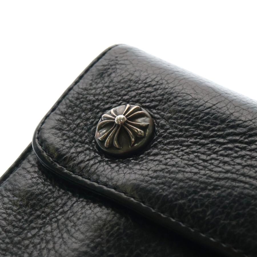 CHROME HEARTS（クロムハーツ） WAVE ウェーブ レザーウォレット 財布