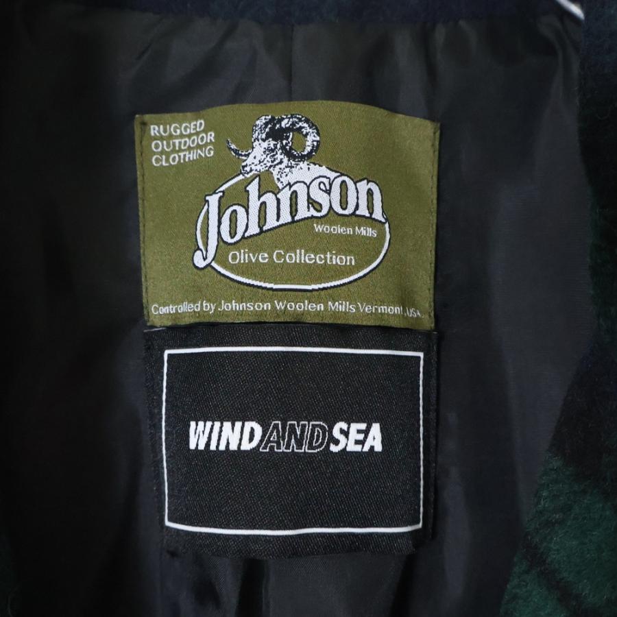 WIND AND SEA（ウィンダンシー） ×Johnson ジョンソン フロント刺繍