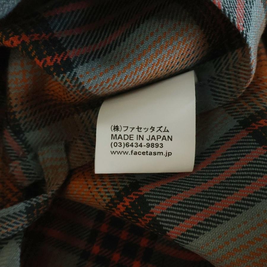 FACETASM（ファセッタズム） 23SS ORIGINAL CHECK SHIRT ダブル