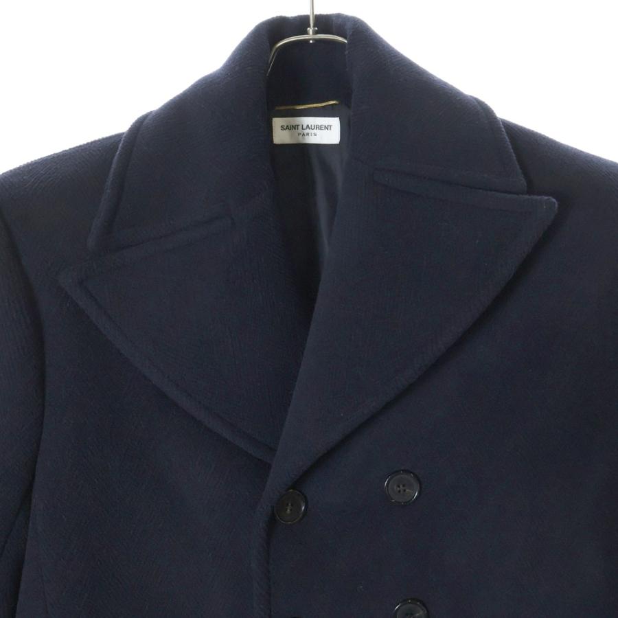 SAINT LAURENT PARIS サンローランパリ 22AW ウール ダブルブレスト P
