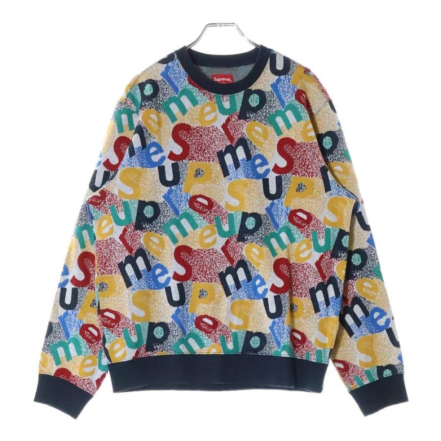 Supreme（シュプリーム） 19AW Scatter Text Crewneck スキャター