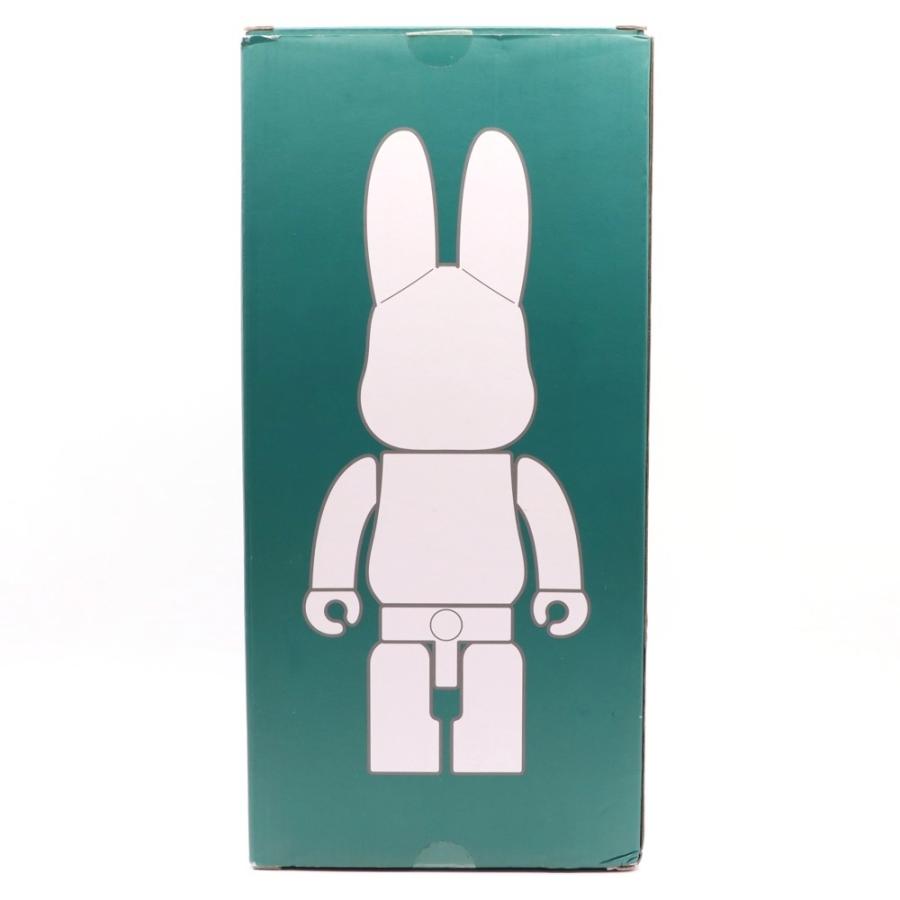 MEDICOM TOY（メディコム・トイ） BE@RBRICK CHROME 400% GREEN RABBIT