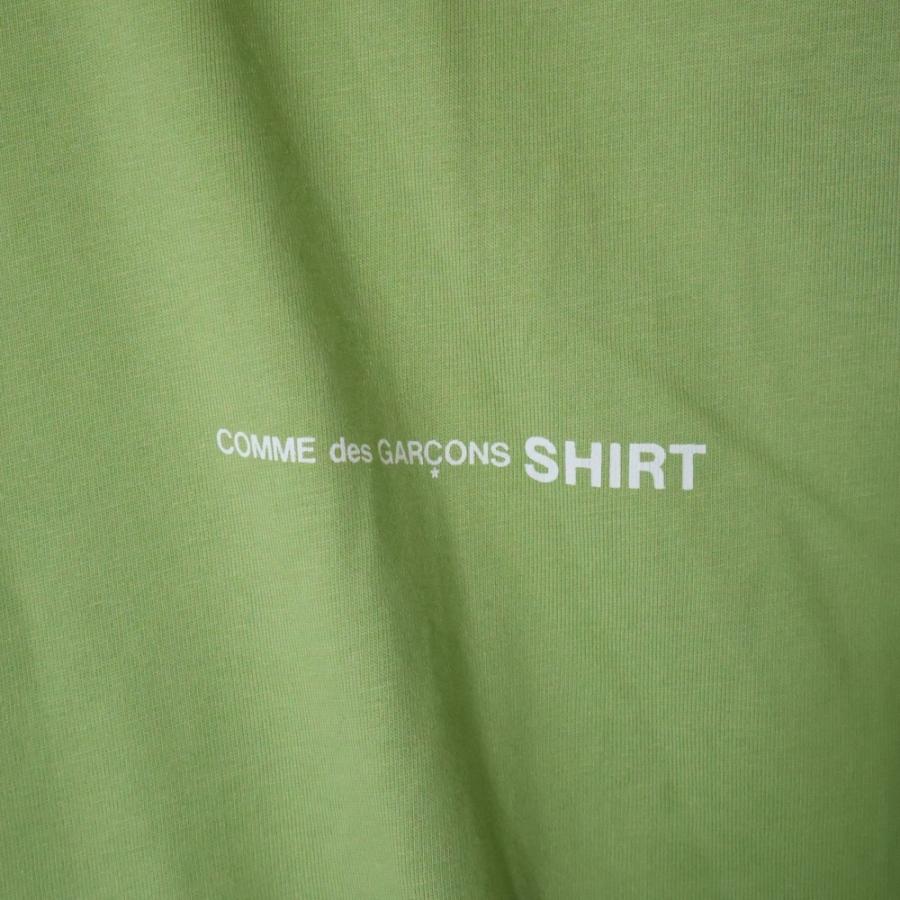 COMME des GARCONS SHIRT コムデギャルソンシャツ ロゴプリント クルー  