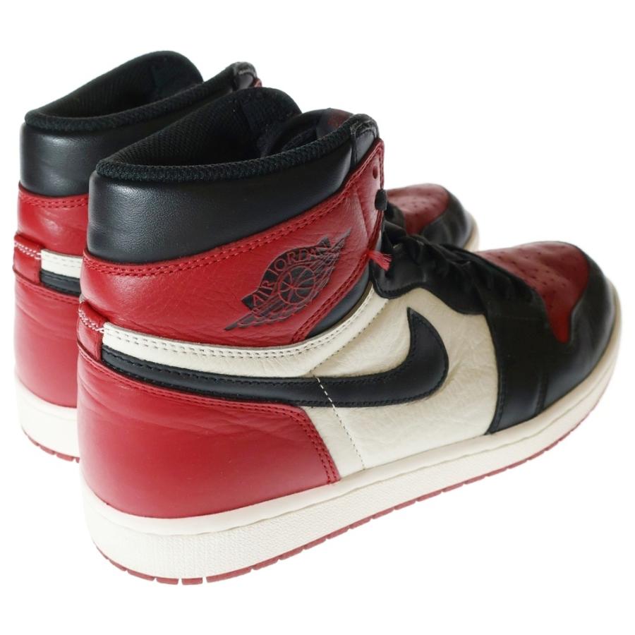 シューズ(男性用) Nike Air Jordan 1 High OG \"Bred Toe\" Jordan NIKE AIR JORDAN 1 RETRO HIGH OG BRED TOE gym red/black