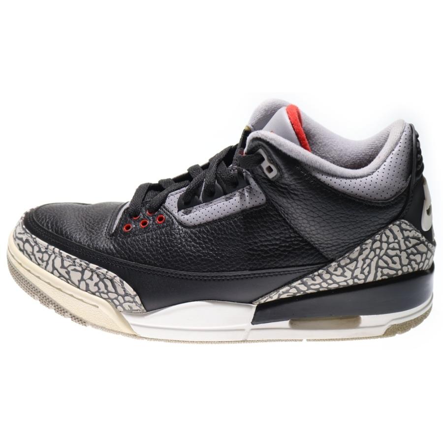 新品 NIKE ナイキ エアジョーダン3 レトロ 26.5 NIKE（ナイキ） AIR JORDAN 3 RETRO OG BLACK CEMENT エアジョーダン