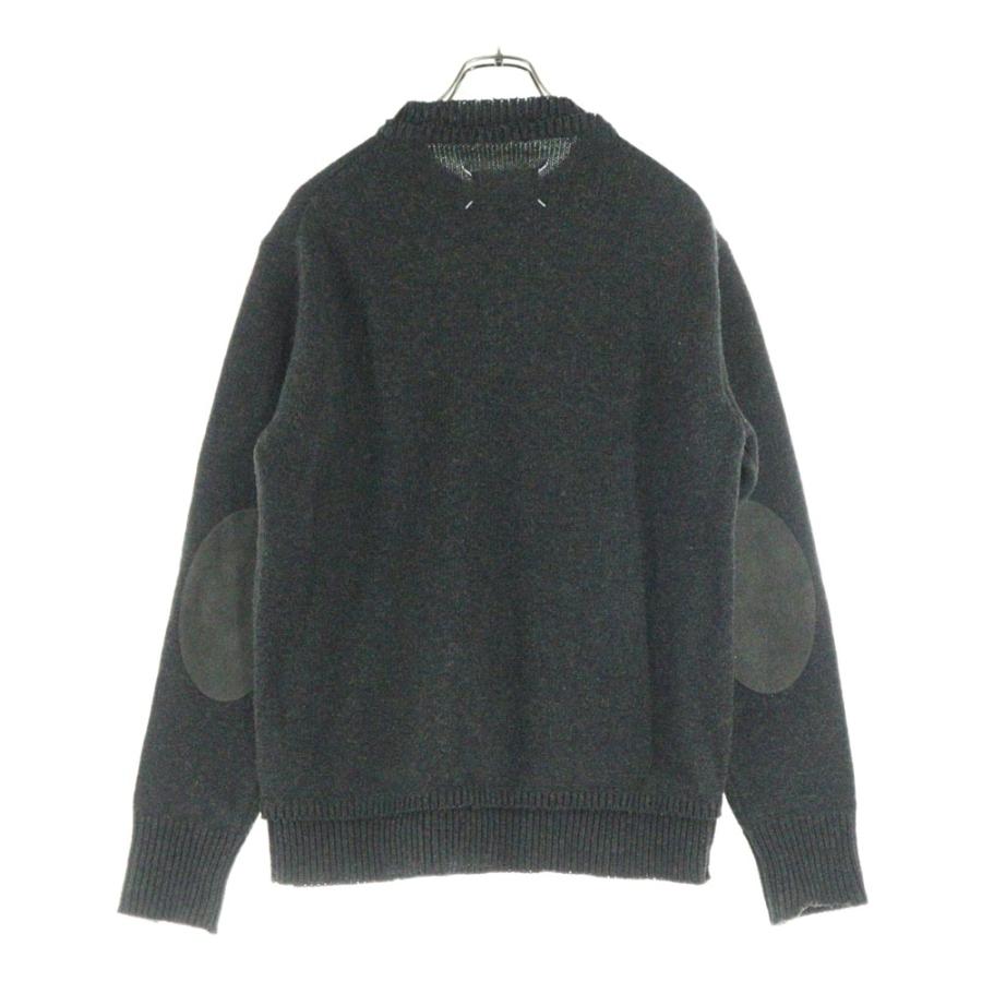メゾンマルタンマルジェラ14 22AW Elbow Patch Crew Neck Sweater