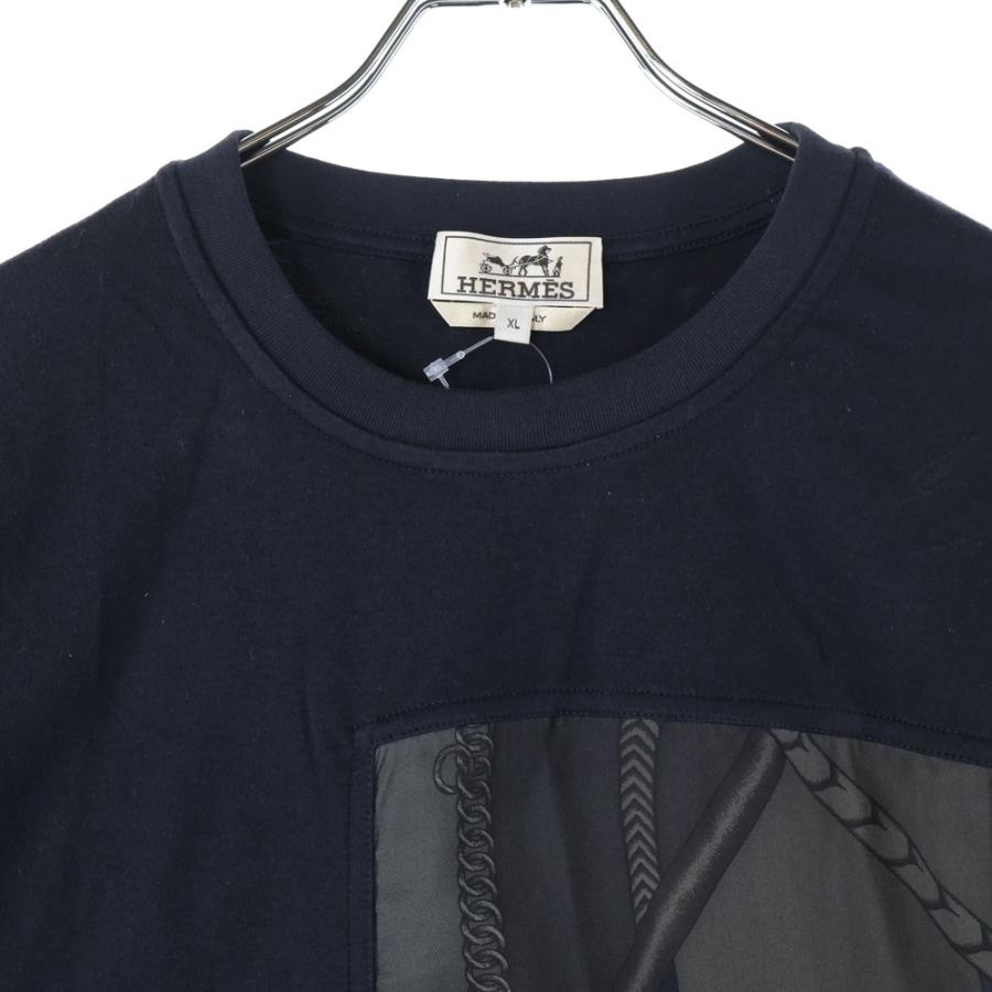 HERMES（エルメス） Parcours Sans Faute シルク切り替え クルーネック