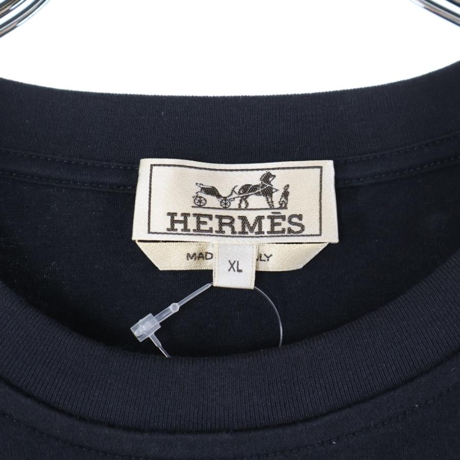 HERMES（エルメス） Parcours Sans Faute シルク切り替え クルーネック