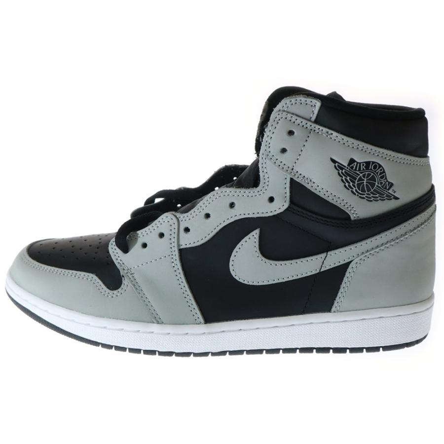 NIKE AIR JORDAN 1 ハイカットスニーカー シャドー Jordan 1 Mid Bred Shadow (GS) - DQ8423-006 - US