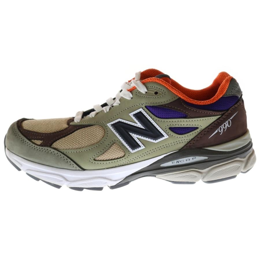 美品！New Balance ニューバランス M990BT3 V3 USA New Balance ニューバランス M990BT3 USA製 スエードレザー ローカット