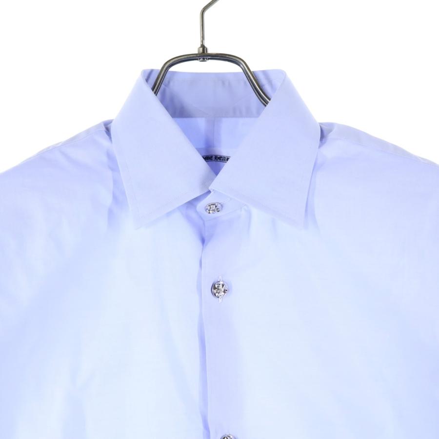 CHROME HEARTS（クロムハーツ） BS FLEUR DRESS SHIRT BSフレアボタン