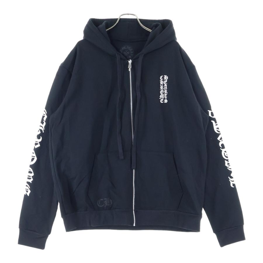 クロムハーツ hd zip swtshrt ジップパーカー アームロゴ CHROME HEARTS（クロムハーツ） SWTSHRT HD ZIP アームロゴ ジップ