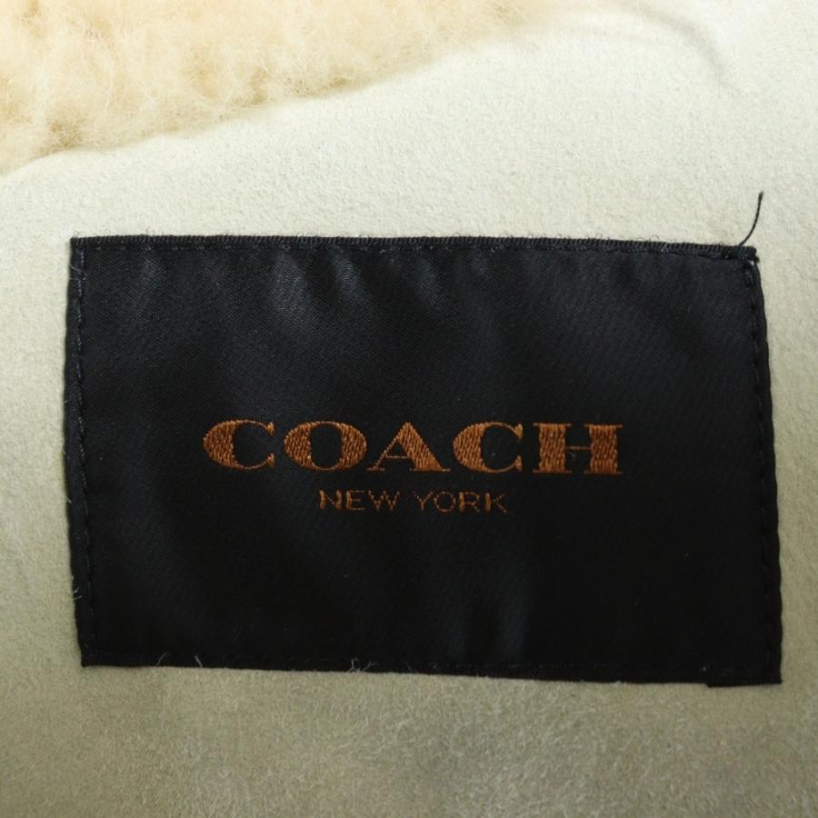 COACH（コーチ） 1941 切り替え レザームートン コート ブラック