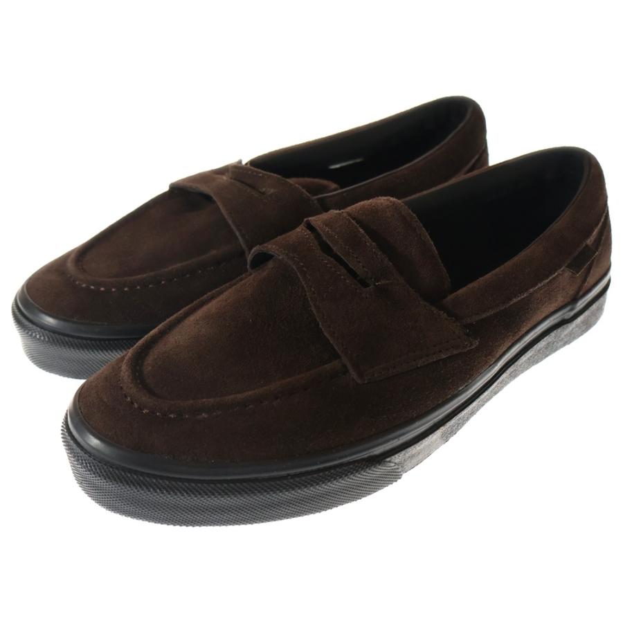 VANS ブラウン スエード ローファー Vans ブラウン スエード ローファー - メルカリ