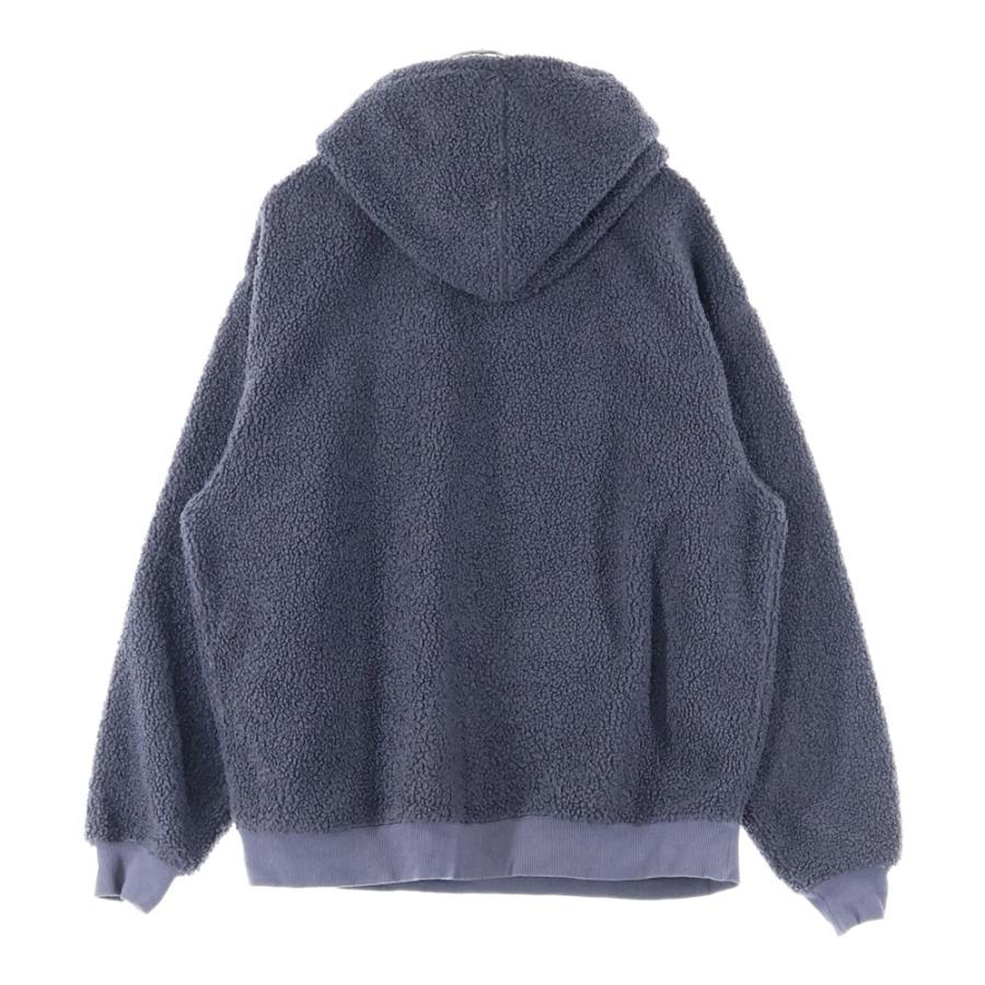 KITH（キス） ボックスロゴ スウェット ボア プルオーバーパーカー