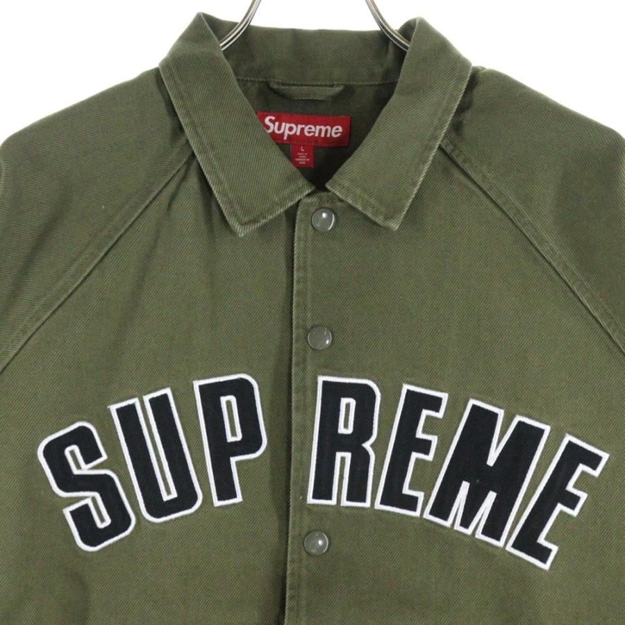 Supreme（シュプリーム） 24SS Arc Denim Coaches Jacket ロゴデニム