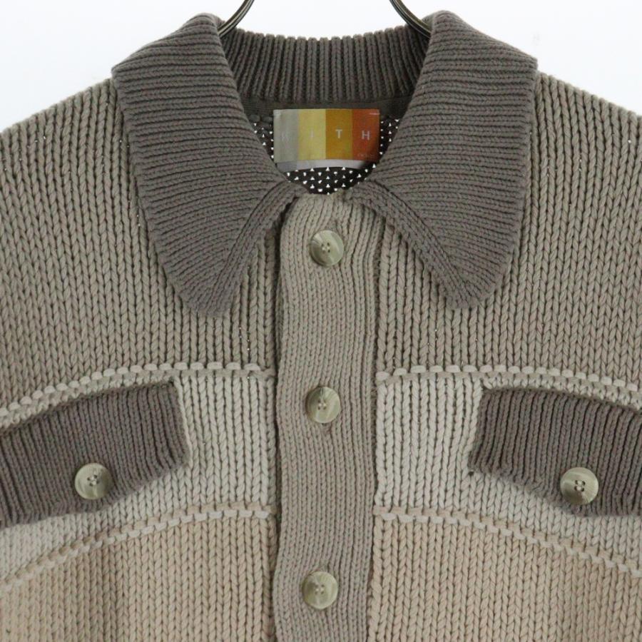 KITH（キス） 22AW STILES KNIT TRUCKET JACKET-HALLOW スタイルズ