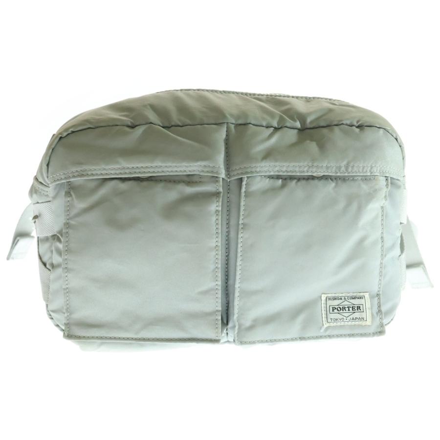 廃盤　ポーター タンカー ウエストバッグ シルバーグレー PORTER ポーター TANKER BAG タンカー ウエスト ボディバッグ シルバー