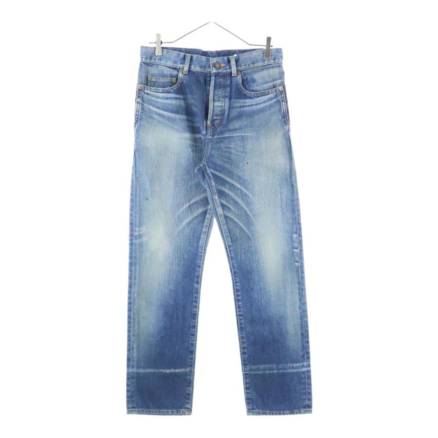 SAINT LAURENT PARIS サンローランパリ ボタンフライ ストレートデニム