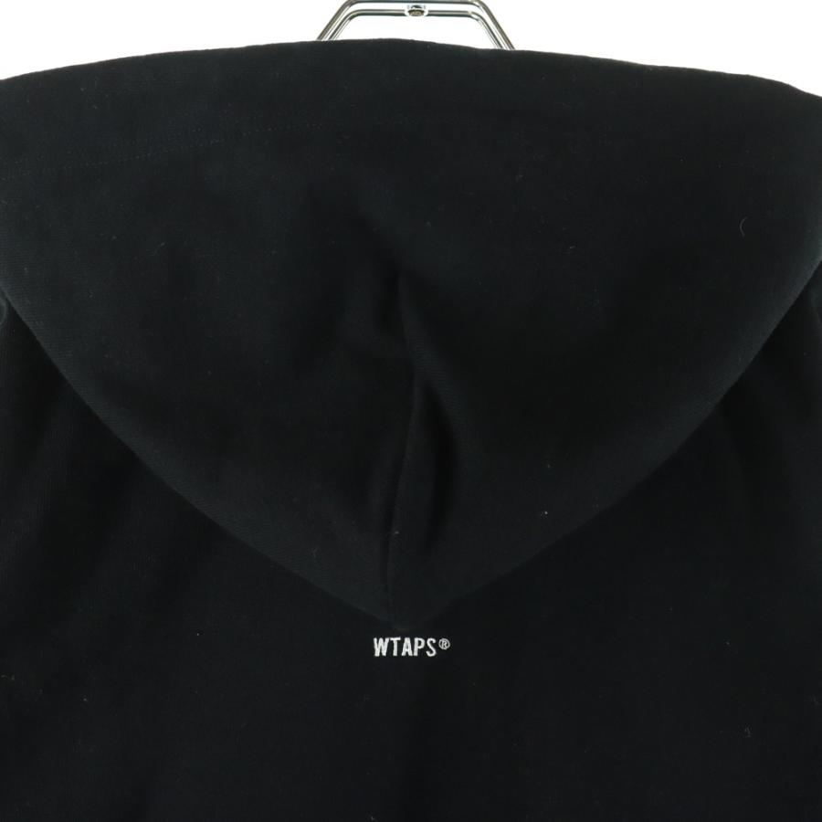 バータWTAPS TNNL SS BLACK S 25SS 黒 WTAPS（ダブルタップス） 25SS WTAPS SIGN HOODIE フロントロゴパッチ