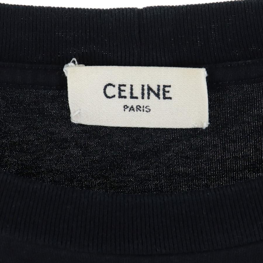 CELINE セリーヌ I AM THE BOY クルーネック半袖Tシャツ ブラック