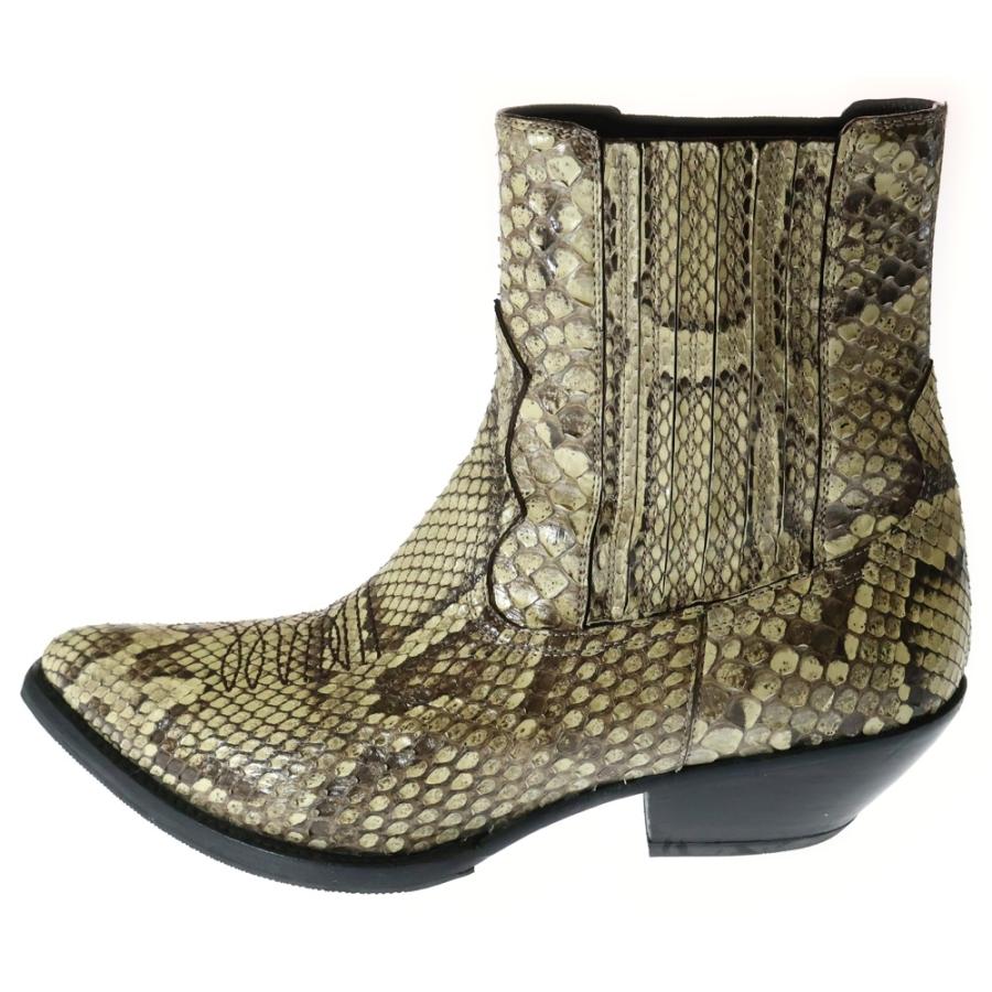 CELINE（セリーヌ） レオン シャイニーリアルパイソン チェルシー