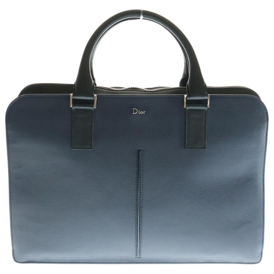 DIOR ディオール レザービジネスバッグ ブリーフケース ハンドバッグ