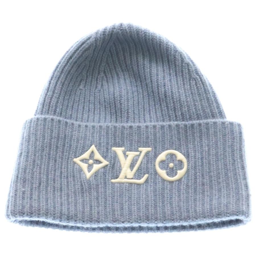 LOUIS VUITTON（ルイ・ヴィトン） LV ヘッドライン ロゴ刺繍 ニット帽