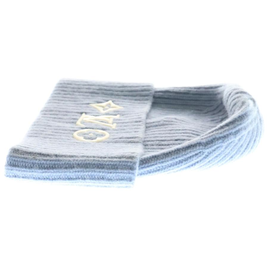 LOUIS VUITTON（ルイ・ヴィトン） LV ヘッドライン ロゴ刺繍 ニット帽