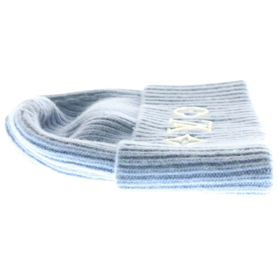 新品未使用　LOUIS VUITTON ビーニー・LV ヘッドライン ネイビー LOUIS VUITTON】ボネ LV ヘッドライン ニット帽☆人気☆ギフト (Louis