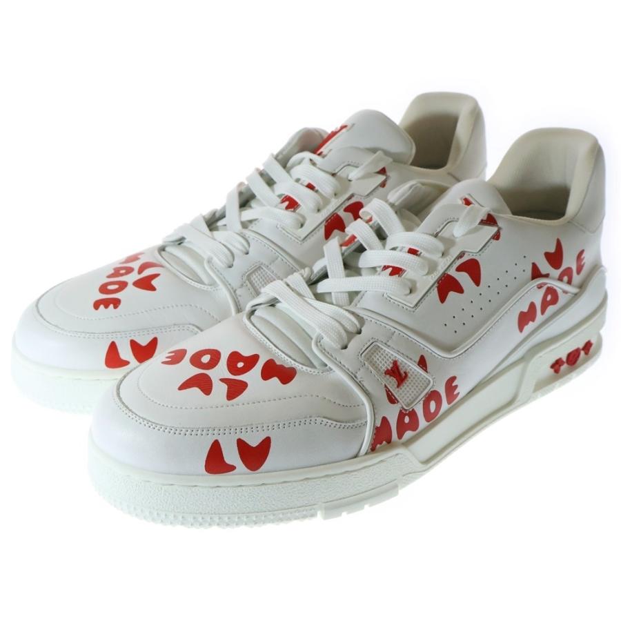 LOUIS VUITTON ルイヴィトン× NIGOスニーカー BM0291 LOUIS VUITTON ルイヴィトン ×NIGO ニゴー LVトレイナーライン