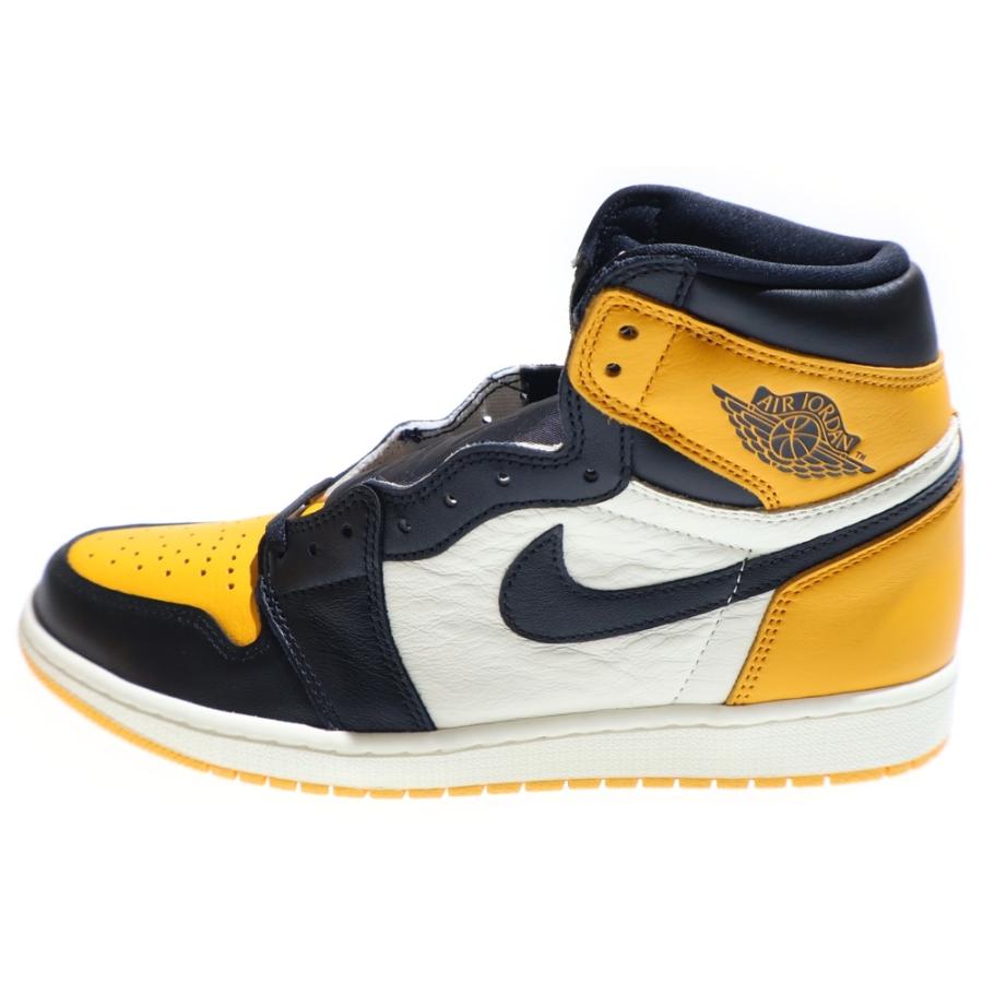 NIKE Air Jordan 1 ブラック/イエロー　タクシー NIKE（ナイキ） AIR JORDAN 1 RETRO HIGH OG TAXI エアジョーダン1