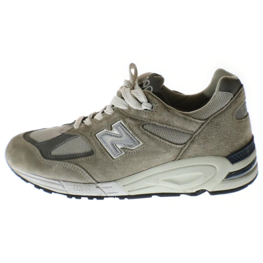 ニューバランス サイズ:27.5cm  M990GY2 スエードローカットスニーカー 中古 BS99 New Balance（ニューバランス） M990GY2 スエード ローカット