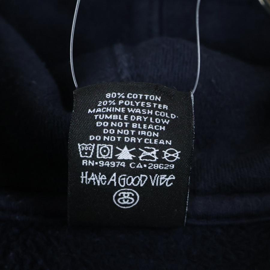 STUSSY（ステューシー） バックスカルプリント ジップアップコットン