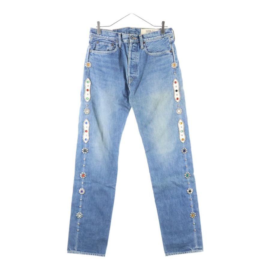 KAPITAL（キャピタル） 14oz 5P モンキーCISCOスタッズデニムパンツ