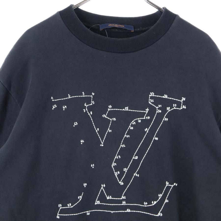 Louis Vuitton ブラック トレーナー Lサイズ 最高級ルイヴィトンスーパーコピー ルイヴィトントレーナーコピー ルイ