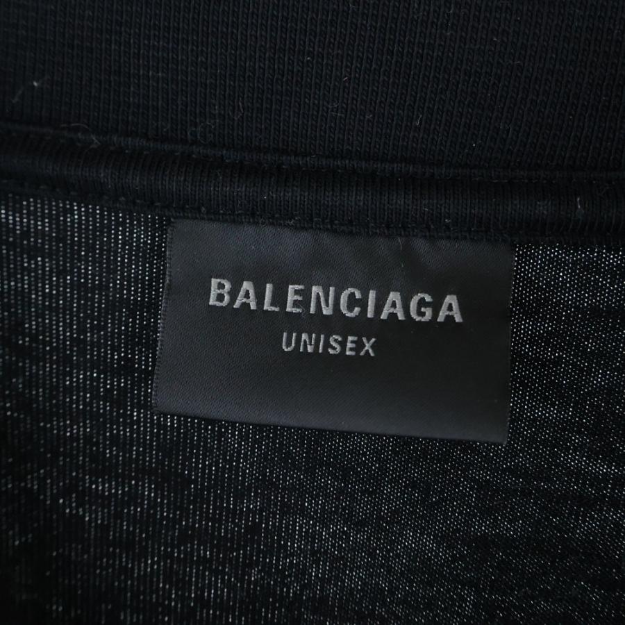 BALENCIAGA（バレンシアガ） 23AW ヘビーメタルロゴ ダメージ加工 長袖