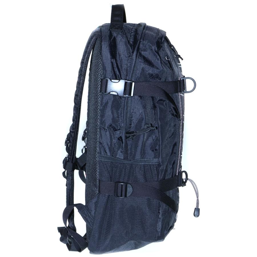 Supreme ロゴプリント バックパック ブラック Supreme SUPREME シュプリーム 18AW Backpack ボックスロゴ ロゴ