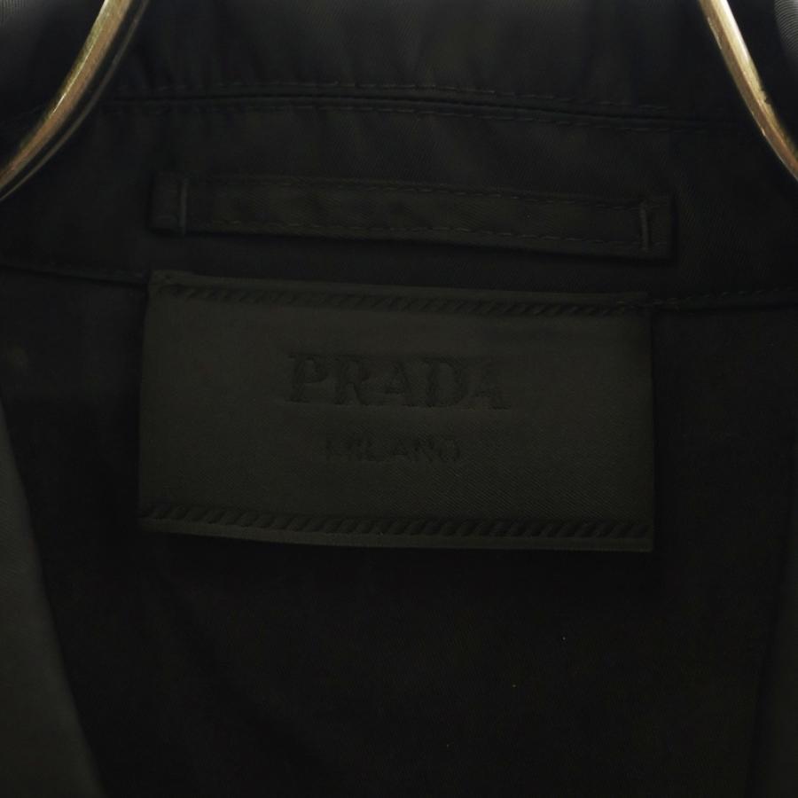 PRADA（プラダ） Re-Nylon ロゴプレート付き ナイロンジップアップ